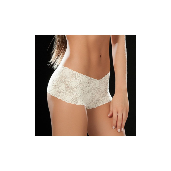 Boyshort dentelle blanc 